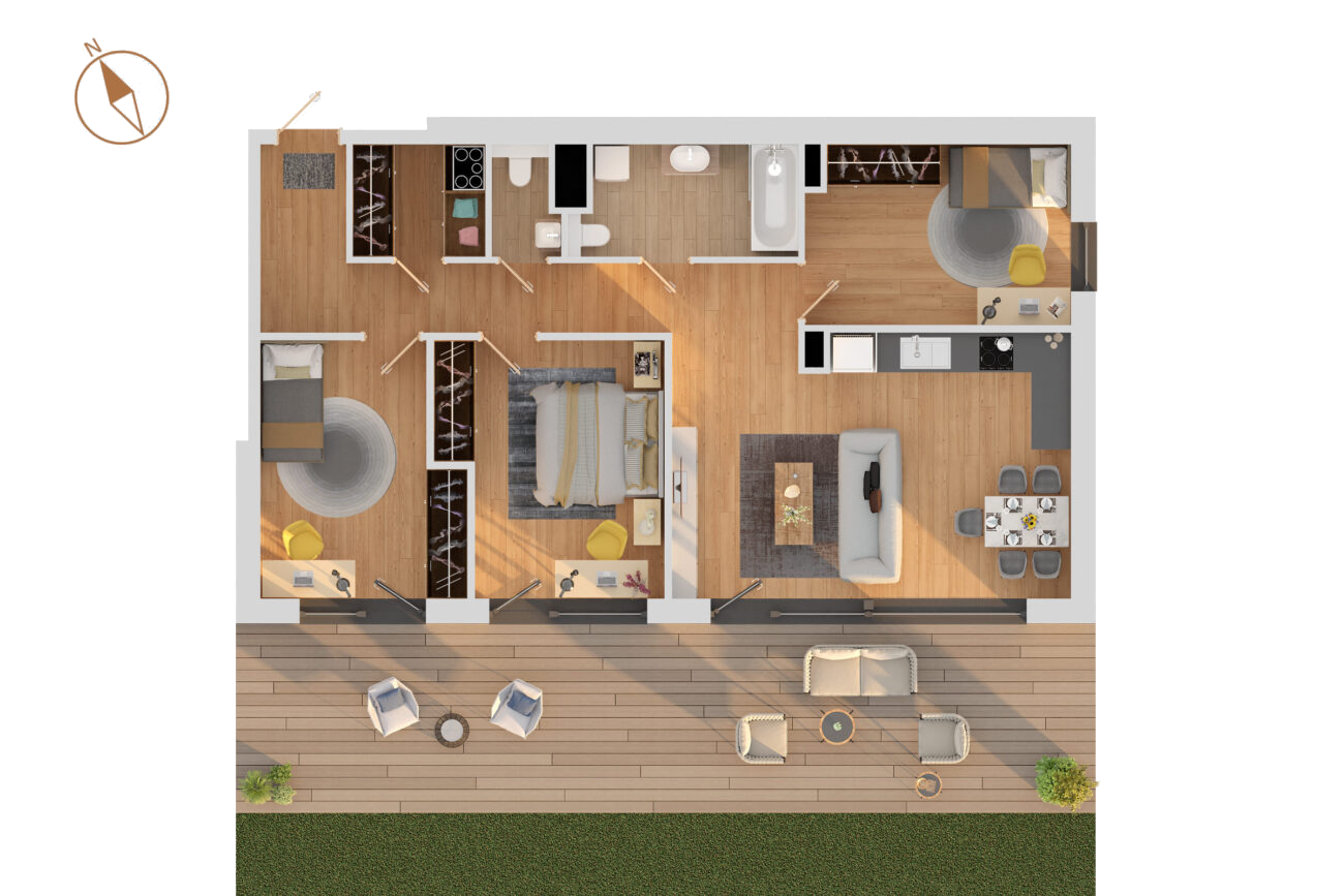 Lenderi Aed korter 2