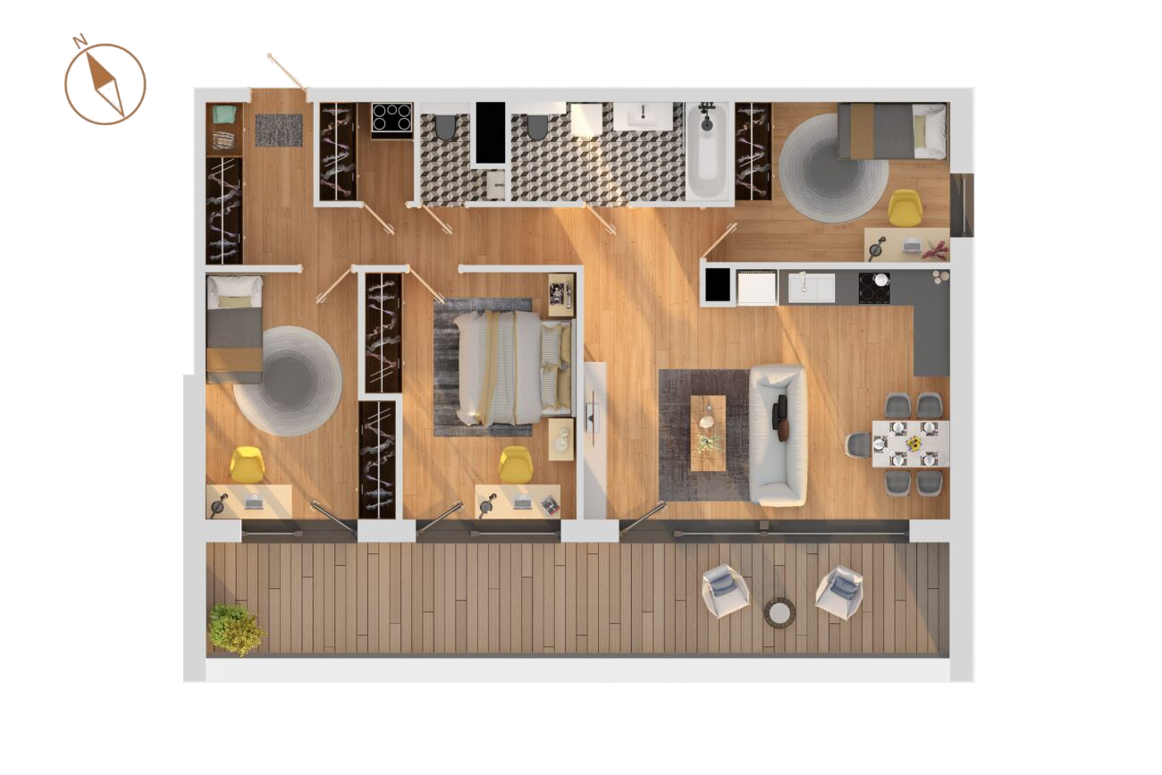 Lenderi Aed korter 5 - 9